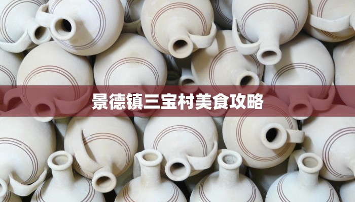 景德镇三宝村美食攻略